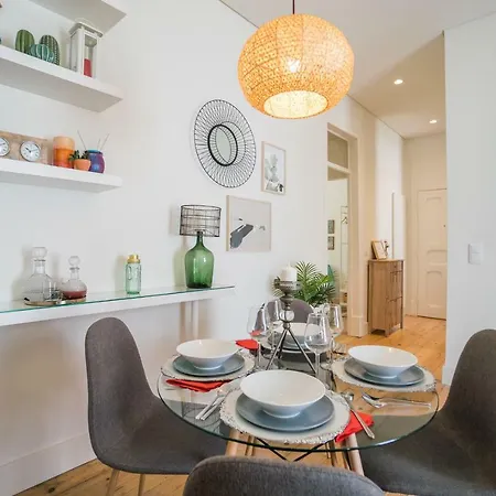 شقة Stylish Near Av. Liberdade *