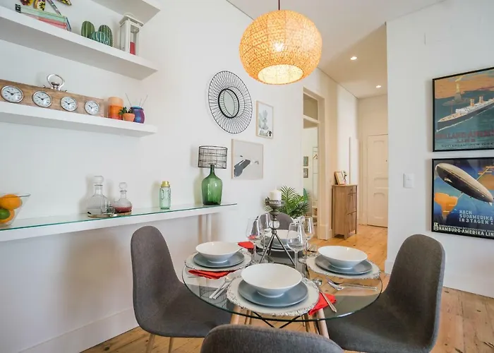 Апартаменты Stylish Near Av. Liberdade *