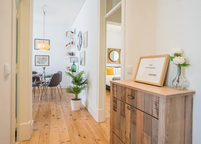Апартаменты Stylish Near Av. Liberdade *